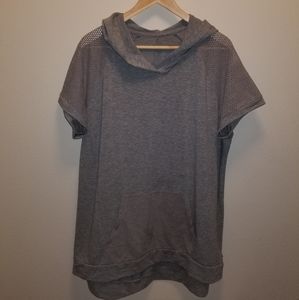 Lane Bryant Livi Athletic Tunic Shirt Mesh 14/16
